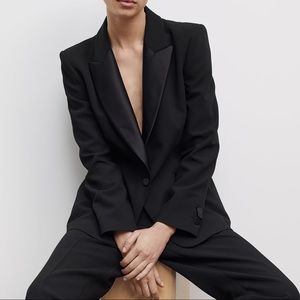 Zara Tuxedo Jacket NWT